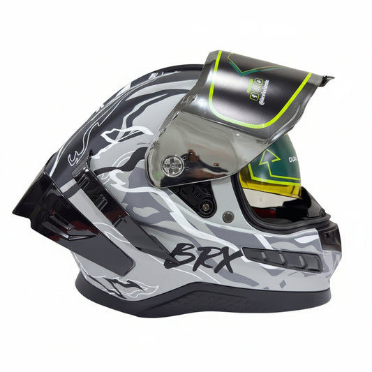 MOTOVOX CASCO GRIS MATE - DISEÑO