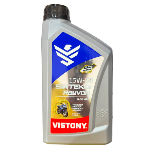 MOTOVOX  ACEITE SINTEK RAYVON 4T SAE 15W-50