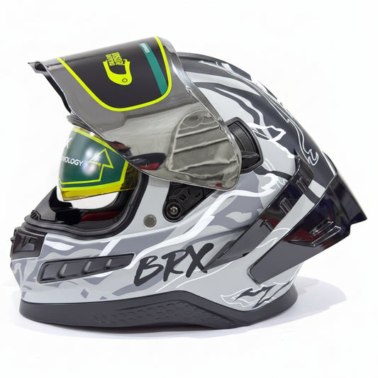 MOTOVOX CASCO GRIS MATE - DISEÑO