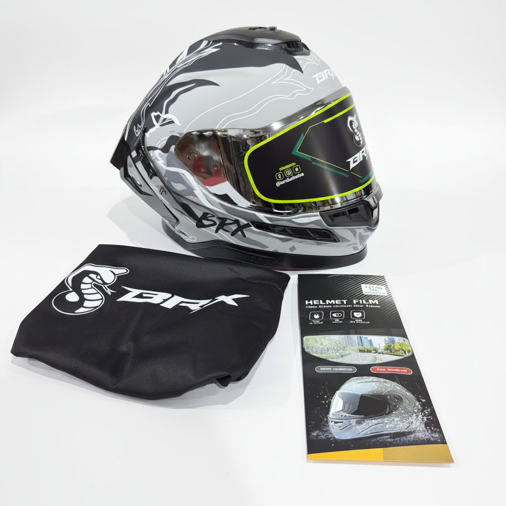 MOTOVOX CASCO GRIS MATE - DISEÑO