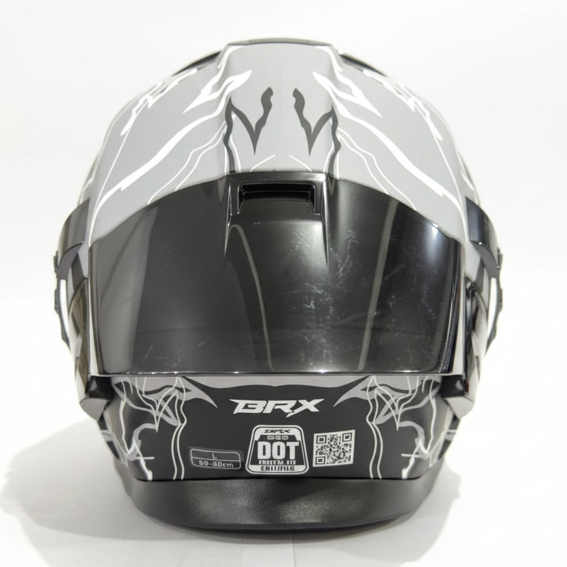 MOTOVOX CASCO NEGRO MATE - DISEÑO