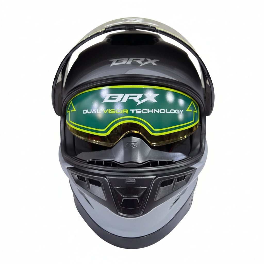 MOTOVOX CASCO CERTIFICADO GRIS MATE