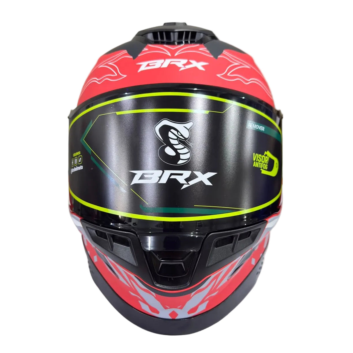 MOTOVOX CASCO CERTIFICADO ROJO MATE - DISEÑO