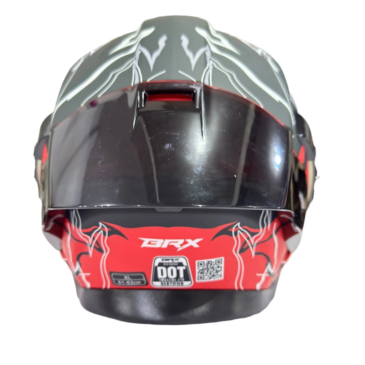 MOTOVOX CASCO CERTIFICADO ROJO MATE - DISEÑO