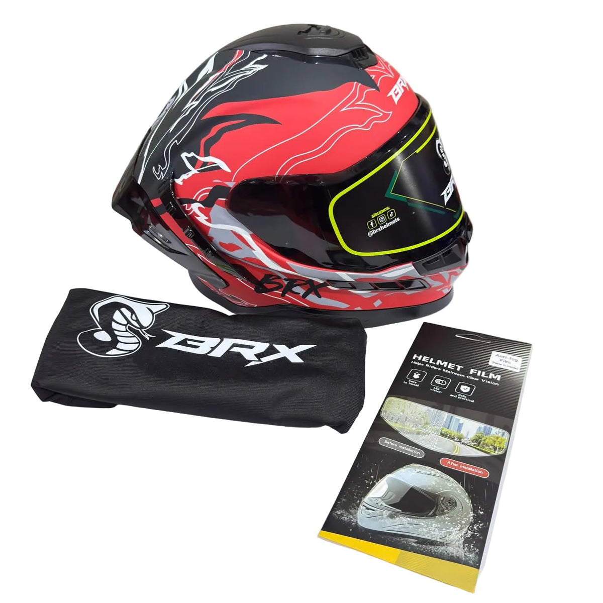 MOTOVOX CASCO CERTIFICADO ROJO MATE - DISEÑO