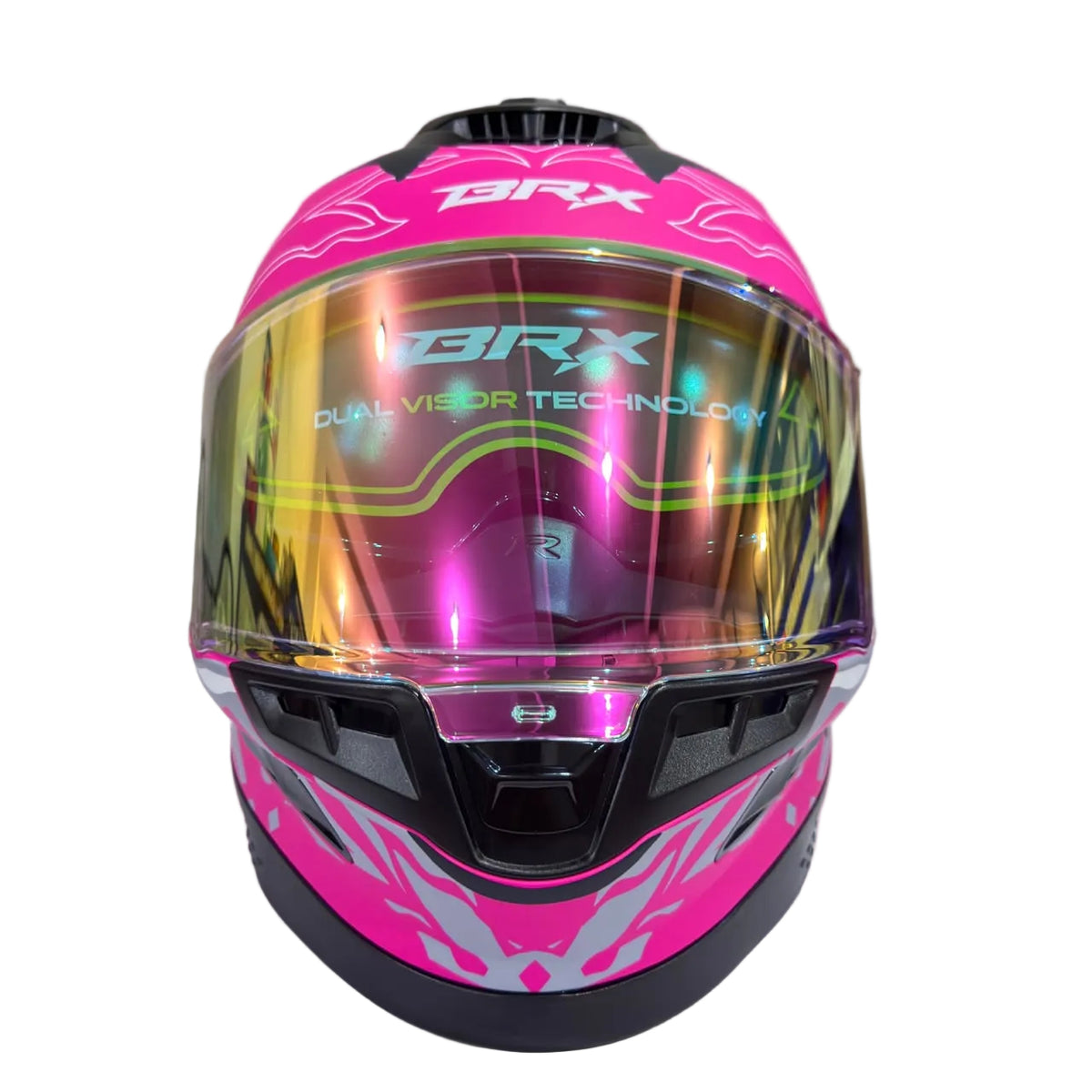 MOTOVOX CASCO FUCSIA MATE DISEÑO