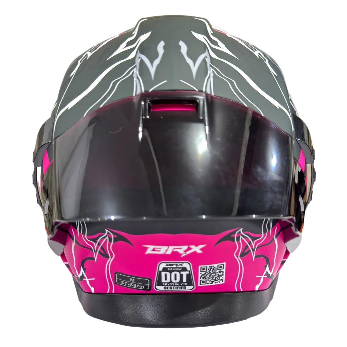 MOTOVOX CASCO FUCSIA MATE DISEÑO