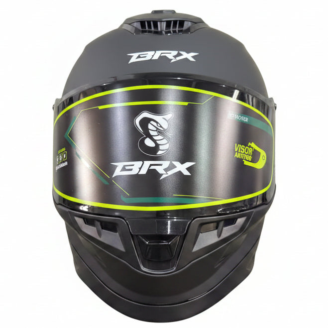 MOTOVOX CASCO CERTIFICADO NEGRO MATE